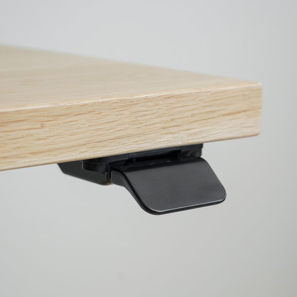 Bureau assis-debout en bois massif