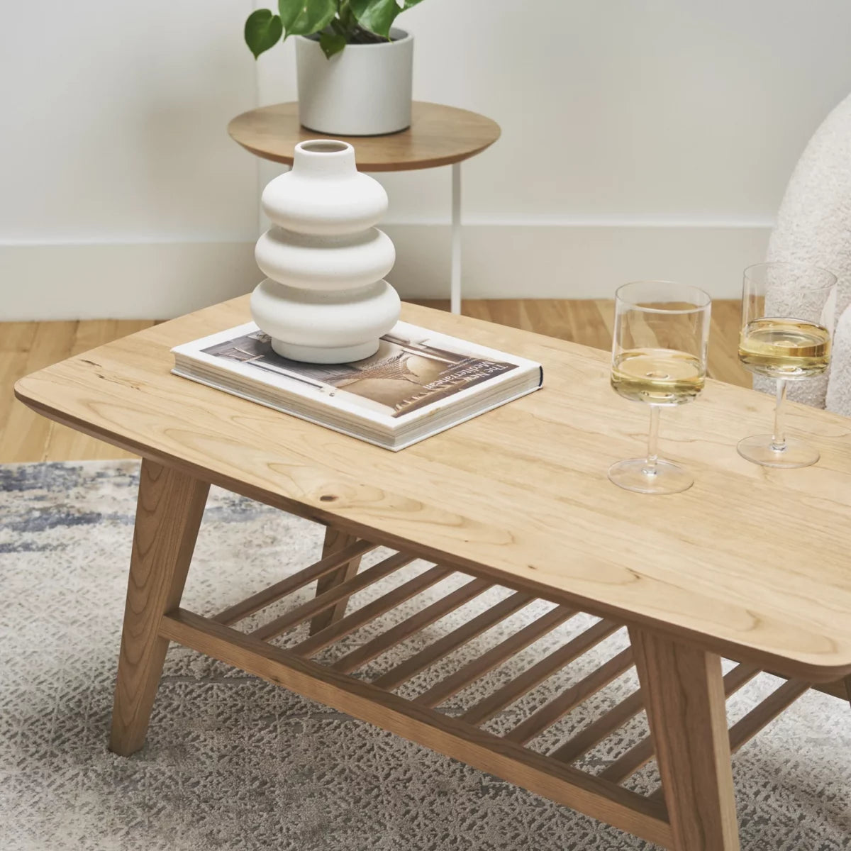 The Seyval: Scandinavian-style wood coffee table | La Fabrique Allwood The Seyval: Scandinavian-style wood coffee table | La Fabrique Allwood